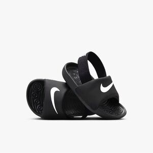 Nike kawa slides baby 5c black